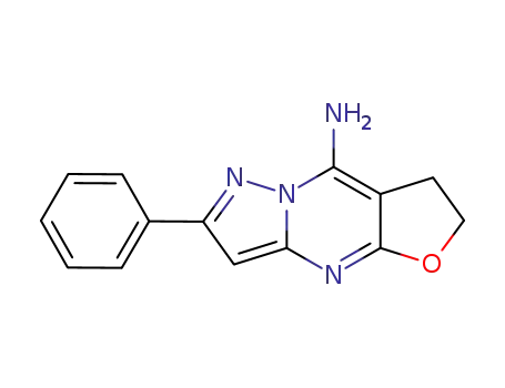 2-Phenyl-6,7-dihydro-furo[2,3-d]pyrazolo[1,5-a]pyrimidin-8-ylamine