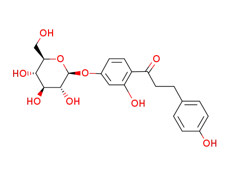 1-[4-(β-D-Glucopyranosyloxy)-2-hydroxyphenyl]-3-(4-hydroxyphenyl)-1-propanone