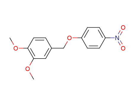 Benzene,1,2-dimethoxy-4-[(4-nitrophenoxy)methyl]- cas  31574-19-3