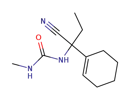 1-(1-Cyano-1-cyclohex-1-enyl-propyl)-3-methyl-urea