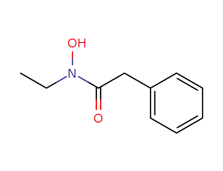 Molecular Structure of 101247-64-7 (N-Ethyl-N-hydroxy-2-phenyl-acetamide)