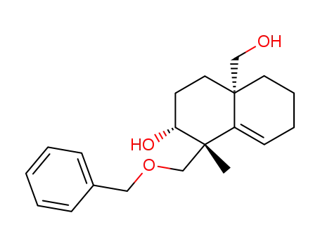 (1R,2R,4aS)-1-Benzyloxymethyl-4a-hydroxymethyl-1-methyl-1,2,3,4,4a,5,6,7-octahydro-naphthalen-2-ol