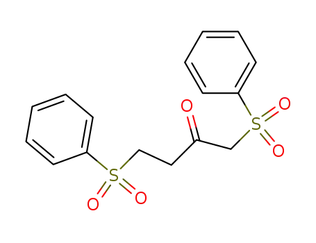 1,4-Bis-(phenylsulfonyl)-2-butanon