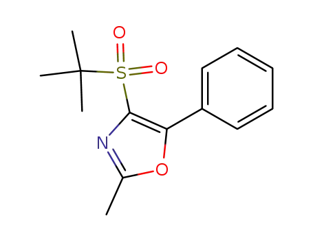 2-Methyl-4-(2-methyl-propane-2-sulfonyl)-5-phenyl-oxazole