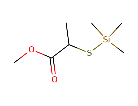 methyl 2-(trimethylsilylthio)propionate