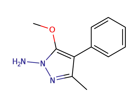5-methoxy-3-methyl-4-phenyl-pyrazol-1-ylamine