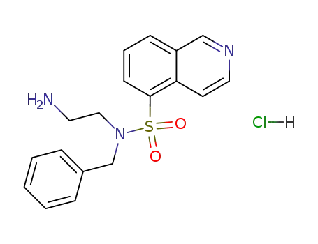 Isoquinoline-5-sulfonic acid (2-amino-ethyl)-benzyl-amide; hydrochloride