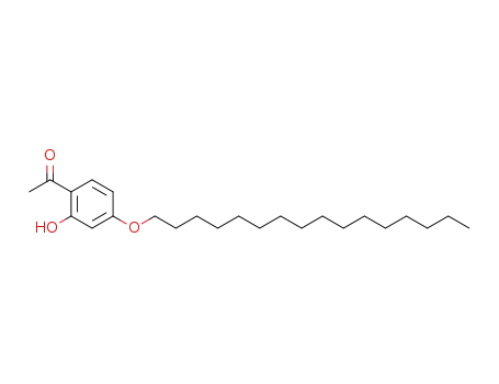 Molecular Structure of 143286-87-7 (Ethanone, 1-[4-(hexadecyloxy)-2-hydroxyphenyl]-)