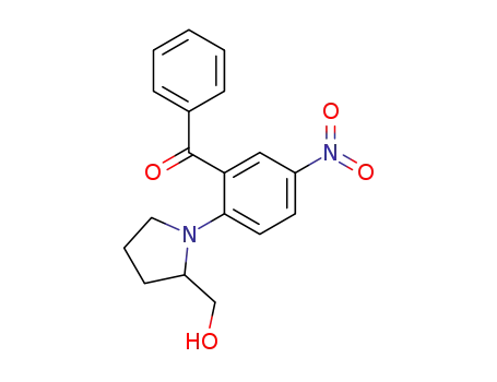 Methanone, [2-[2-(hydroxymethyl)-1-pyrrolidinyl]-5-nitrophenyl]phenyl-