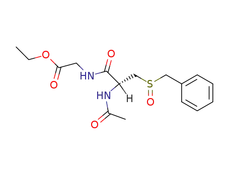 <i>N</i>-(<i>N</i>-acetyl-3-(Ξ)-phenylmethanesulfinyl-<i>L</i>-alanyl)-glycine ethyl ester