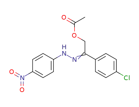 2-(p-chlorophenyl)-2-(p-nitrophenyhydrazono)ethyl acetate