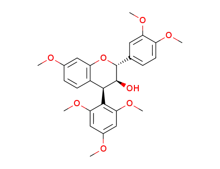 2,3-trans-3,4-cis-3',4',7-trimethoxy-4-(2,4,6-trimethoxyphenyl)flavan-3-ol