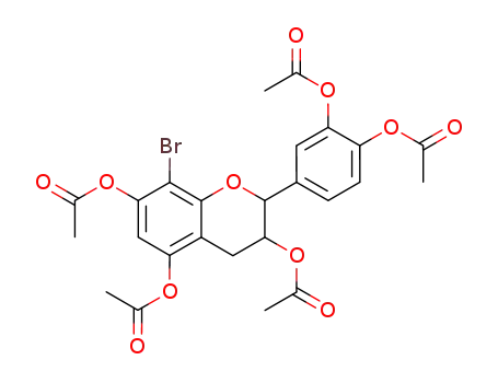 8-bromocatechin pentaacetate