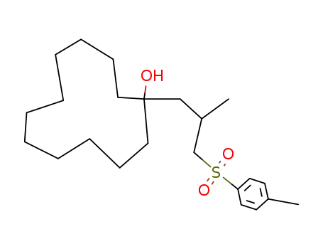 Cyclododecanol, 1-[2-methyl-3-[(4-methylphenyl)sulfonyl]propyl]-