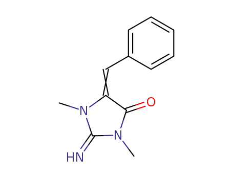 5-benzylidene-2-imino-1,3-dimethyl-4-imidazolidinone