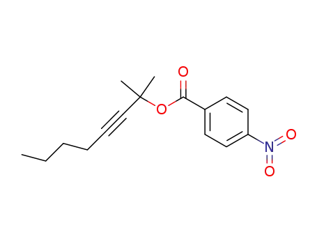 2-(p-Nitrobenzoyloxy)-2-methyl-octin-<sup>(3)</sup>