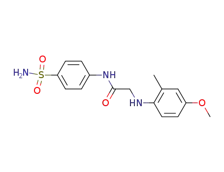 2-(4-Methoxy-2-methyl-phenylamino)-N-(4-sulfamoyl-phenyl)-acetamide