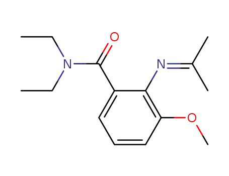 N,N-Diethyl-2-isopropylideneamino-3-methoxy-benzamide