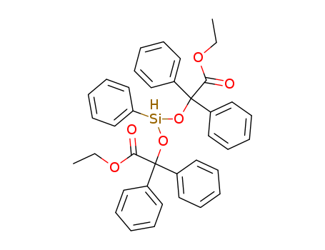 3,5,8-TRIOXA-4-SILADECANOIC ACID 7-OXO-2,2,4,6,6-PENTAPHENYL-,ETHYL ESTER