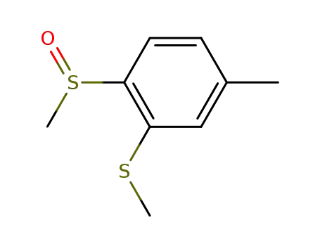 4-methyl-1-methylsulfinyl-2-methylthiobenzene