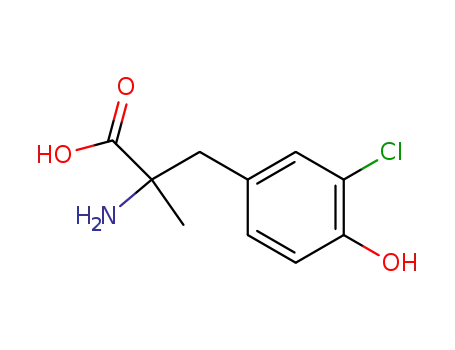 3-chloro-α-methyl-DL-tyrosine