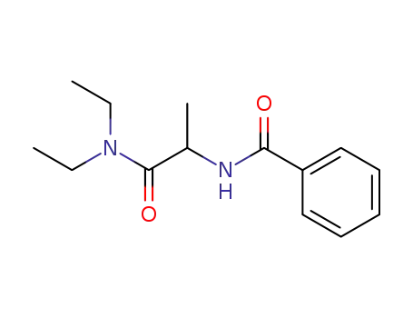 N-Benzoyl-DL-alanin-diethylamid