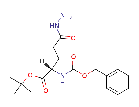 Molecular Structure of 95022-60-9 (Z-L-Glutamic acid γ-tert·butyl ester γ-hydrazid)