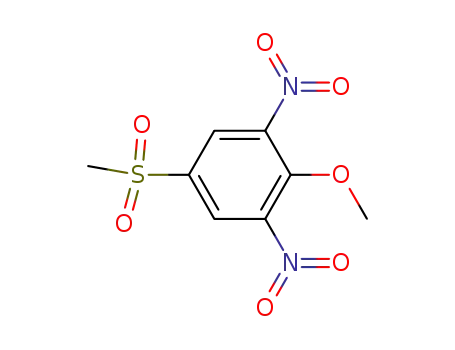 Benzene, 2-methoxy-5-(methylsulfonyl)-1,3-dinitro-