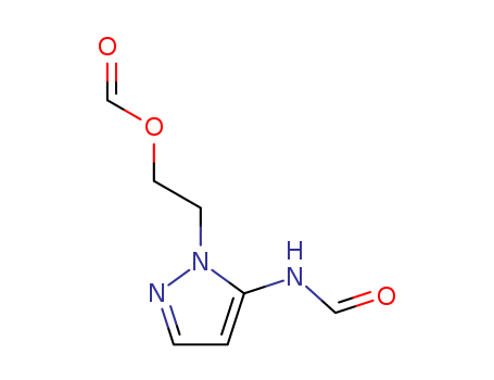 5-Formylamino-1-(2-formyloxyethyl)pyrazole