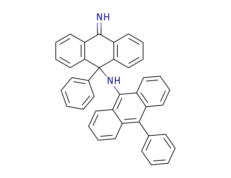 <10-Phenyl-anthryl-(9)>-<10-imino-9-phenyl-9,10-dihydro-anthryl-(9)>-amin