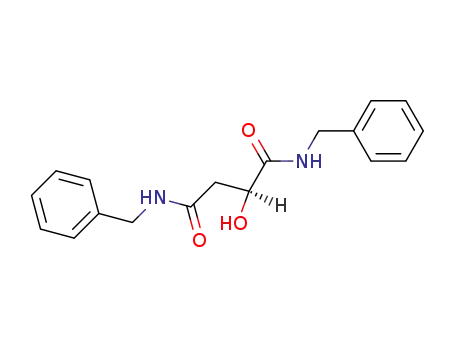 Butanediamide, 2-hydroxy-N,N'-bis(phenylmethyl)-, (S)-