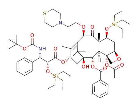 C<sub>61</sub>H<sub>92</sub>N<sub>2</sub>O<sub>14</sub>SSi<sub>2</sub>