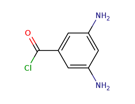 Molecular Structure of 721391-52-2 (3,5-Diamino-benzoyl chloride)