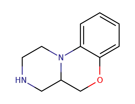 Molecular Structure of 167024-14-8 (Pyrazino[2,1-c][1,4]benzoxazine, 1,2,3,4,4a,5-hexahydro- (9CI))