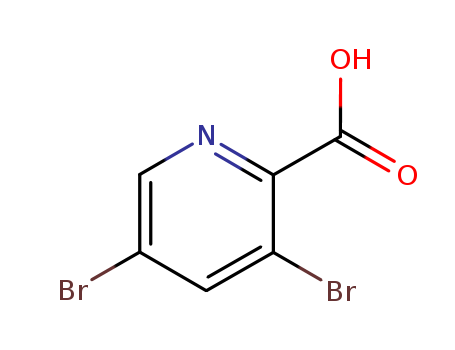 2-Pyridinecarboxylicacid, 3,5-dibromo-