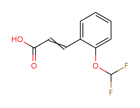2-Propenoic acid, 3-[2-(difluoromethoxy)phenyl]-
