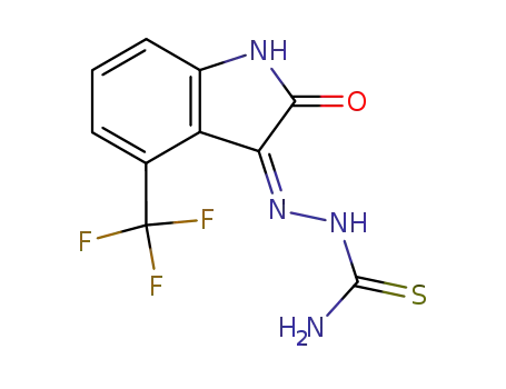 [[2-Oxo-4-(trifluoromethyl)indol-3-yl]amino]thiourea