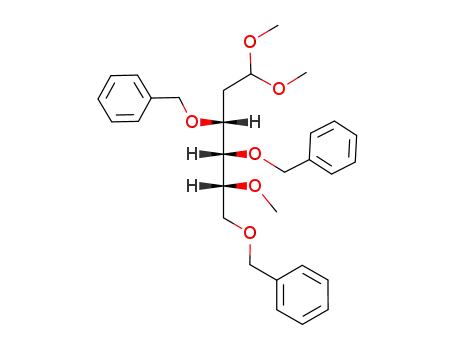 3,4,6-tri-O-benzyl-2-deoxy-5-O-methyl-D-arabino-hexose dimethyl acetal