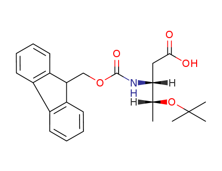 2,3,5-Trideoxy-4-O-(1,1-dimethylethyl)-3-[[(9H-fluoren-9-ylmethoxy)carbonyl]amino]-D-threo-pentonic acid