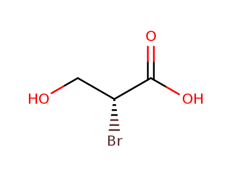 Propanoic acid, 2-bromo-3-hydroxy-, (R)-