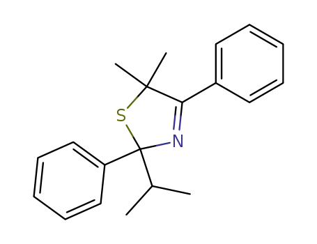 Thiazole, 2,5-dihydro-5,5-dimethyl-2-(1-methylethyl)-2,4-diphenyl-