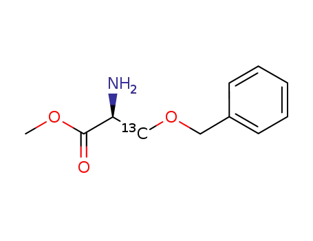 <3-13C>-O-benzyl-L-serine methyl ester