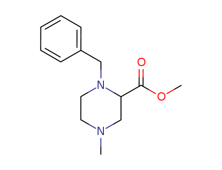 1-Benzyl-4-methyl piperazine-2-Carboxylic acid methyl ester
