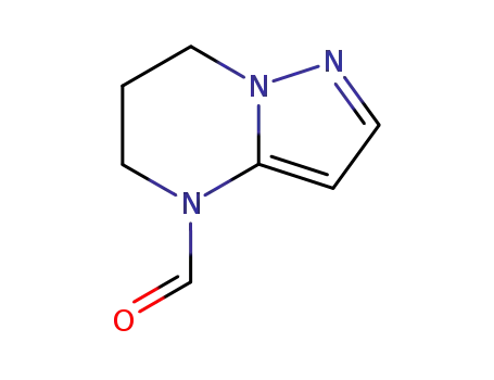 Molecular Structure of 126352-82-7 (Pyrazolo[1,5-a]pyrimidine-4(5H)-carboxaldehyde, 6,7-dihydro- (9CI))
