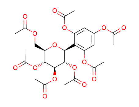 1,3,5-triacetoxy-2-(2,3,4,6-tetra-O-acetyl-β-D-glucopyranosyl)benzene
