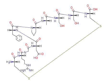 Molecular Structure of 166184-23-2 (CRGDFPASSC)
