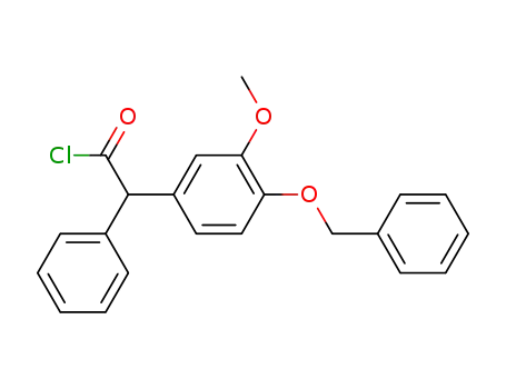 (4-Benzyloxy-3-methoxy-phenyl)-phenyl-acetyl chloride