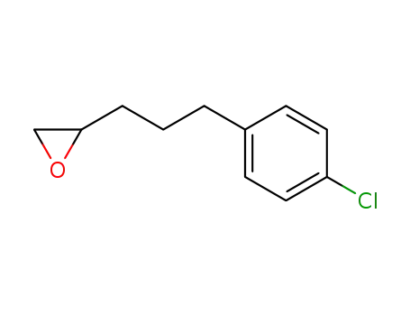 Molecular Structure of 106336-25-8 (Oxirane, [3-(4-chlorophenyl)propyl]-)