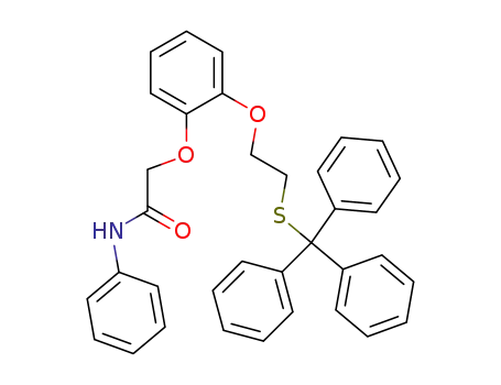 N-phenyl[2-(2-tritylsulfanylethoxy)phenoxy]acetamide