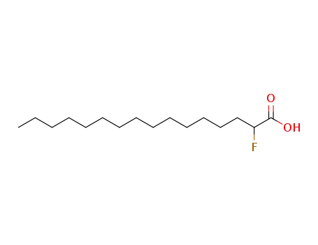 Molecular Structure of 16518-94-8 (2-FLUOROPALMITIC ACID)